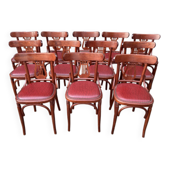 12 bentwood cafe bistro restaurant chairs