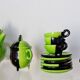 Coffee service Vallauris 1950s green – Lucchesi – vintage design