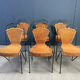 Wicker chairs by Frederick Weinberg, 1960s, set of 6