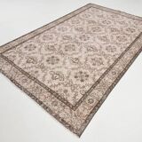 6x10 Light Pink Orientel Vintage Area Rug, 187x300Cm