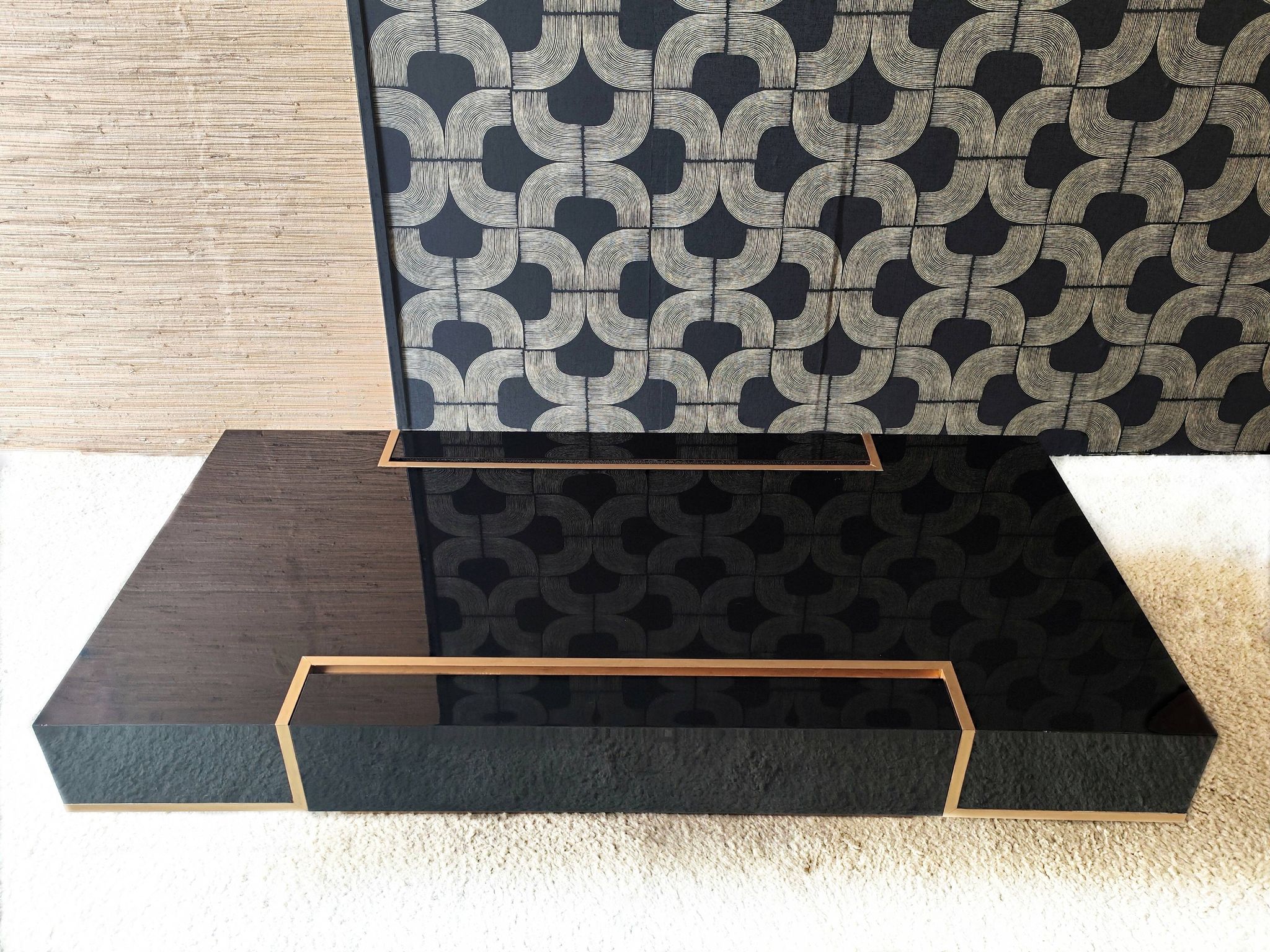Rare Roche Bobois coffee table from the 1970s.
