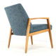 Armchair 'Alerheim' - mid century modern - vintage - fully restored