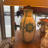 Lampe De Table Par Boch Frères Keramis XXe
