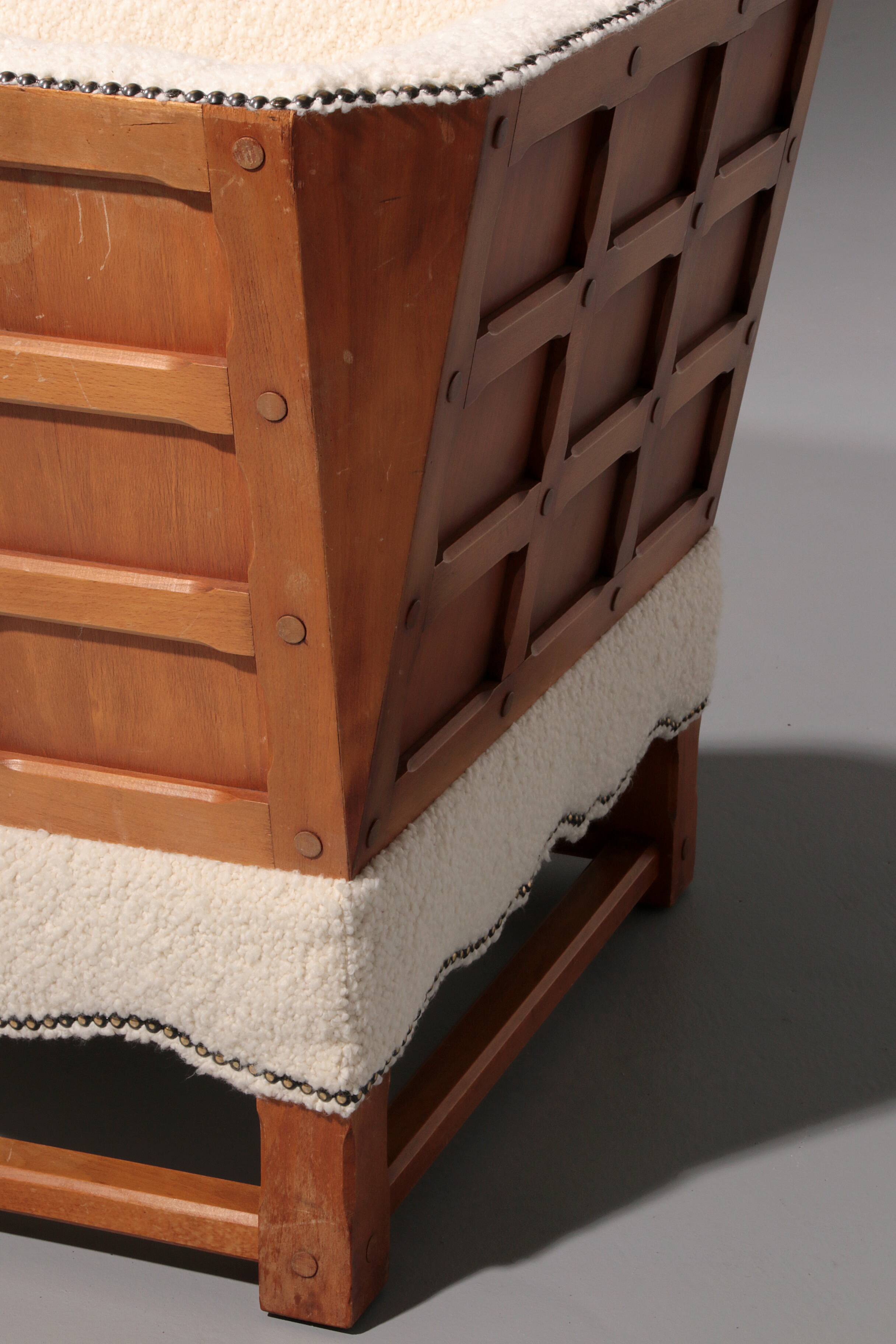 The spanish arm chairs from Elias Barup for Gärsnäs Sweden 1930