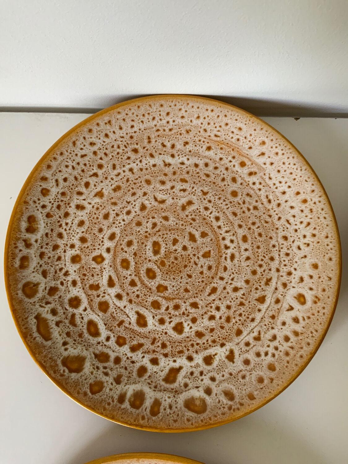 Vintage fawn plates