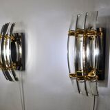 Pair of sconces, Italy, 1970