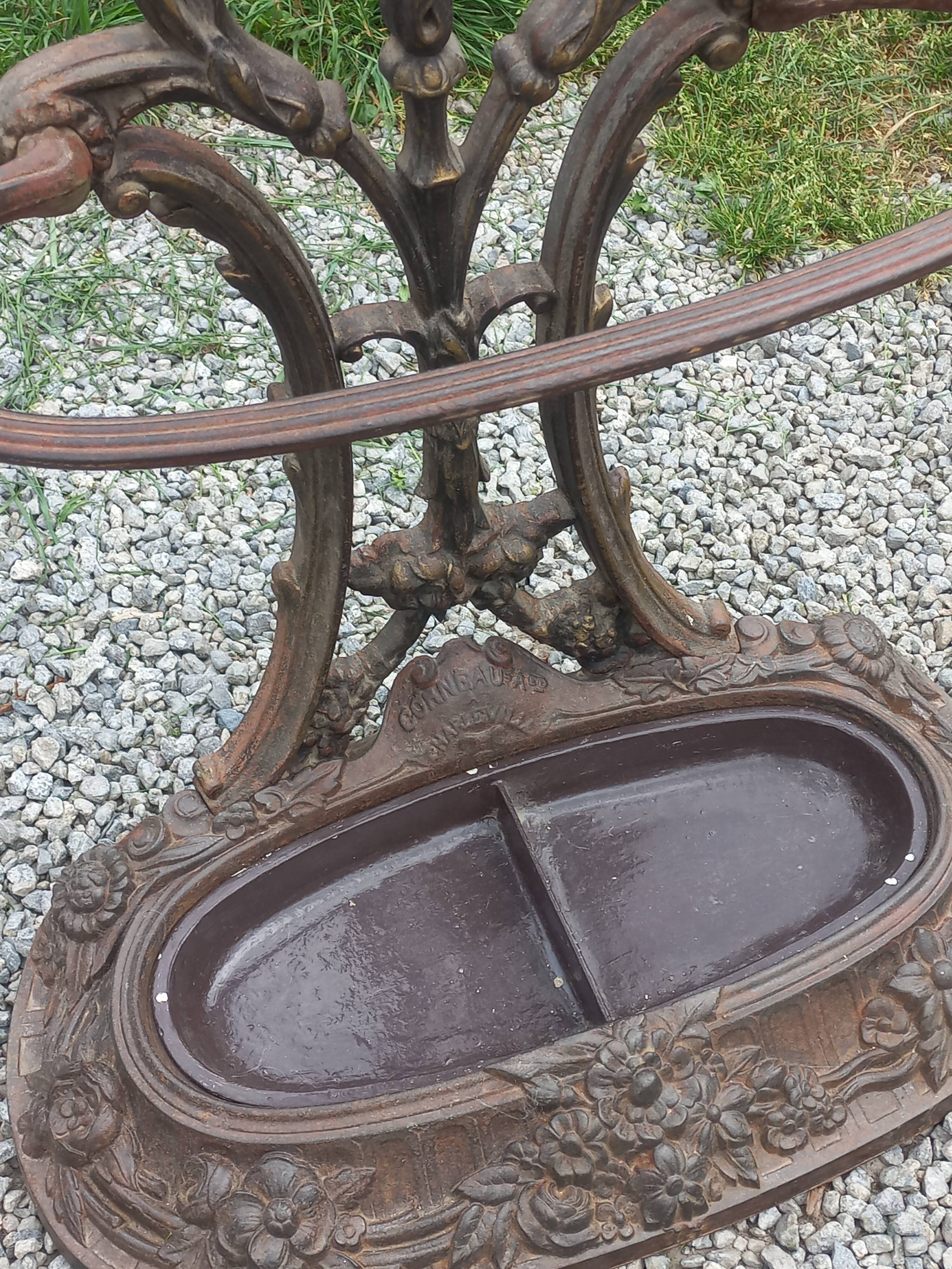 Cast iron cloakroom 1900 Corneau in Charleville