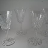 6 wineglasses No. 5 St. louis model tarn
