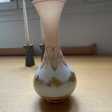 Vase ancien vintage en  Opaline