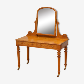 Victorian satinwood dressing table