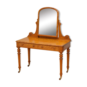 Victorian satinwood dressing table