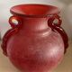 Vintage Murano glass amphora vase