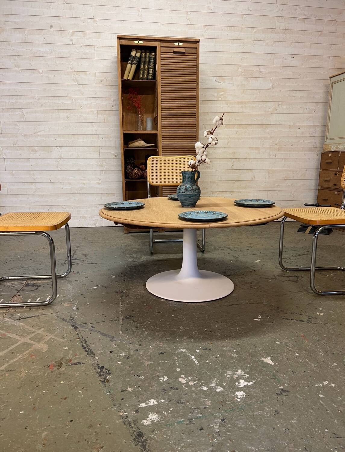 Table jlr réglable en hauteur extensible 70’s