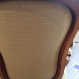 2 Louis Philippe style convertible armchairs