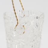 Ancien seau à glace en verre
