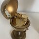 Vintage 1960s world map cigarette holder lighter dispenser - 21 x 11 cm