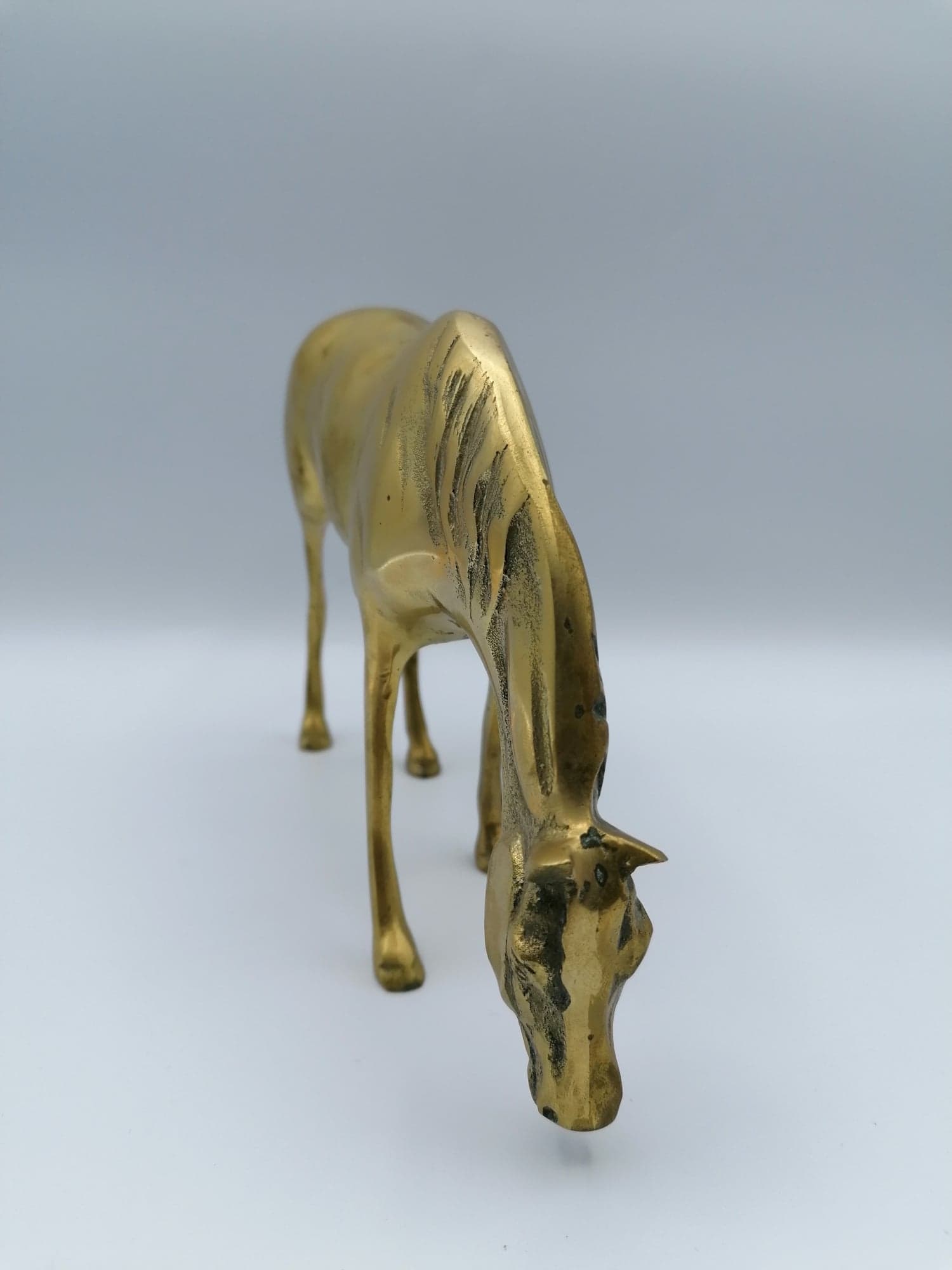 Brass horse