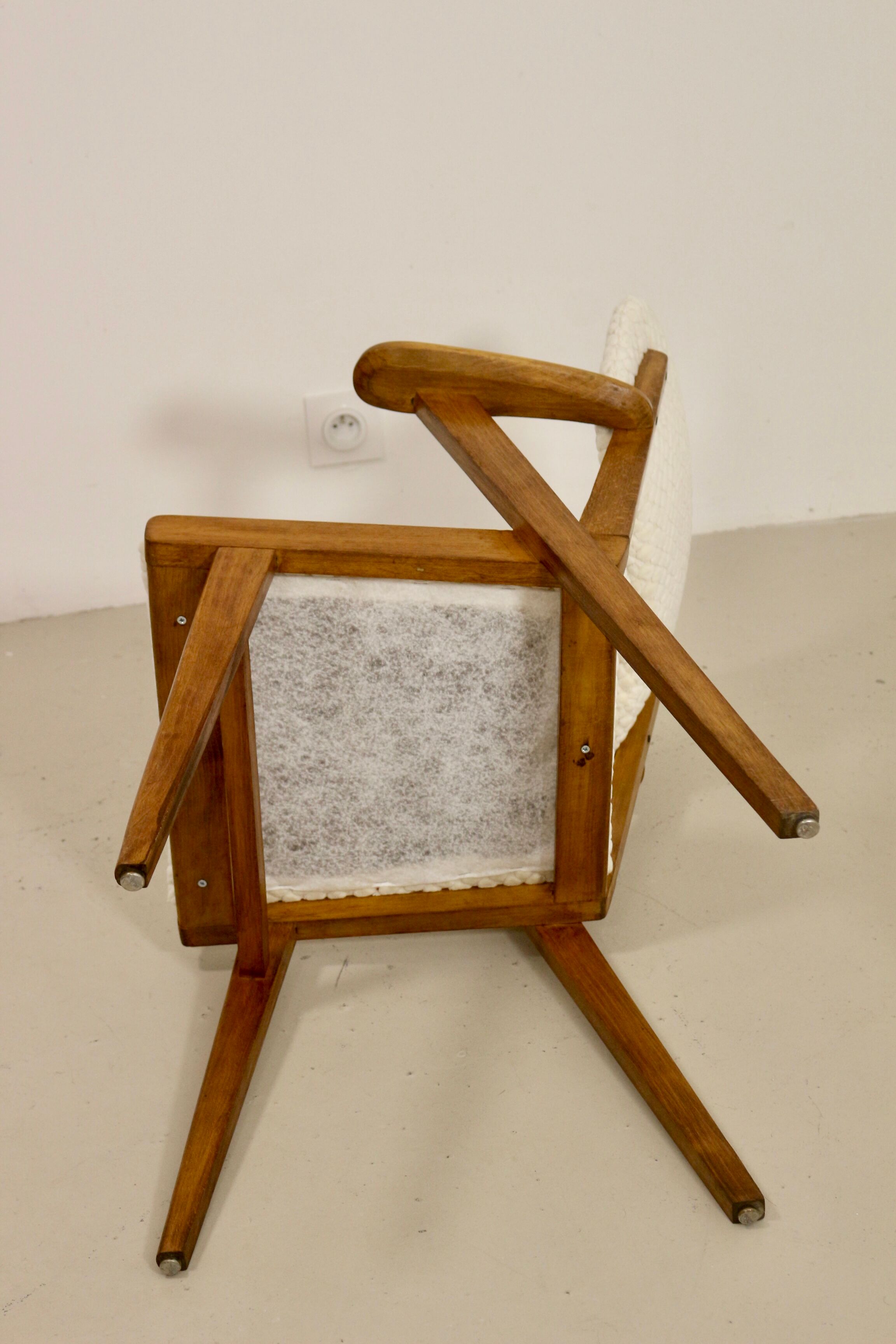 Scandinavian wooden chair 1950
