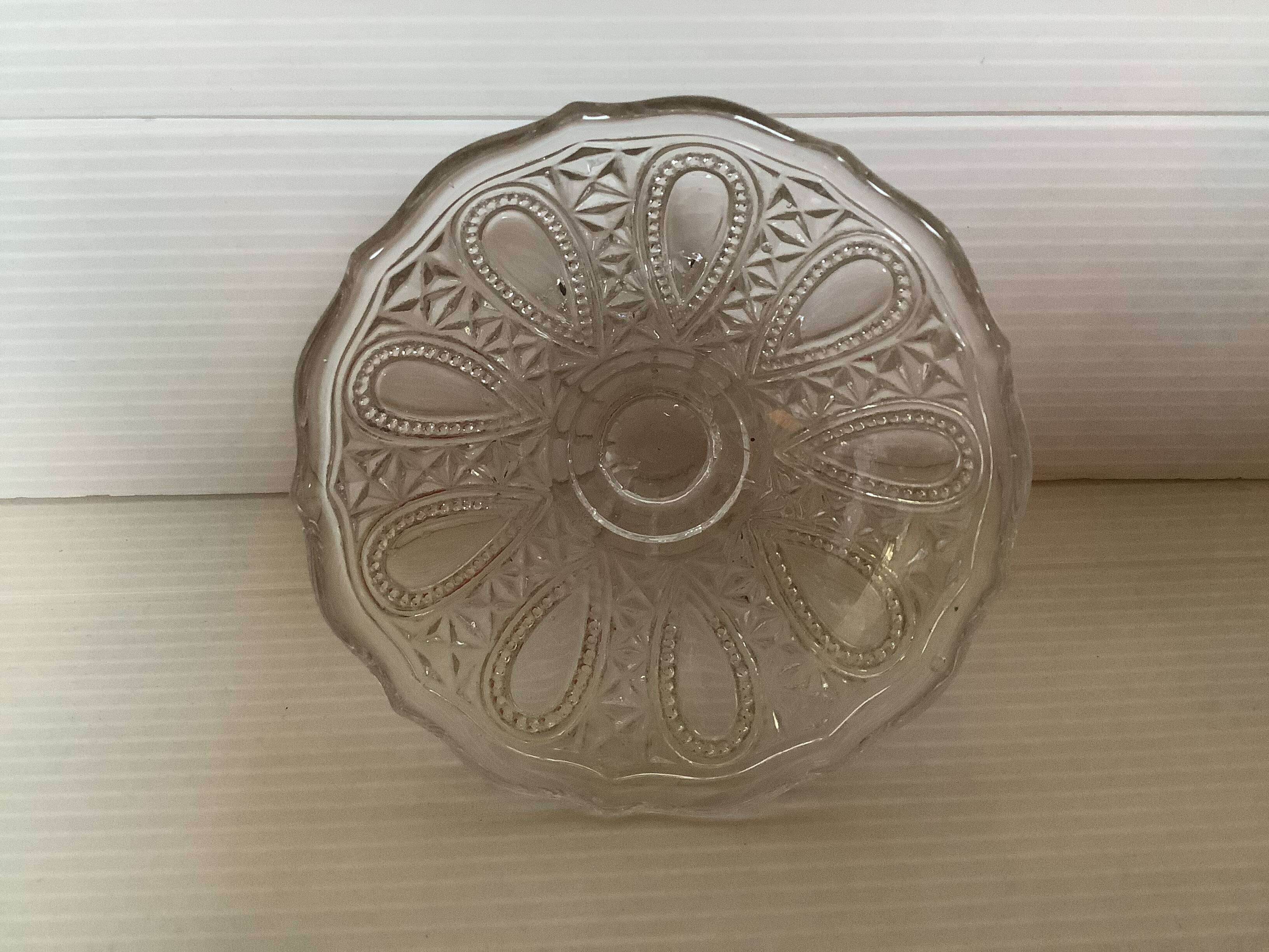 Old glass ring holder