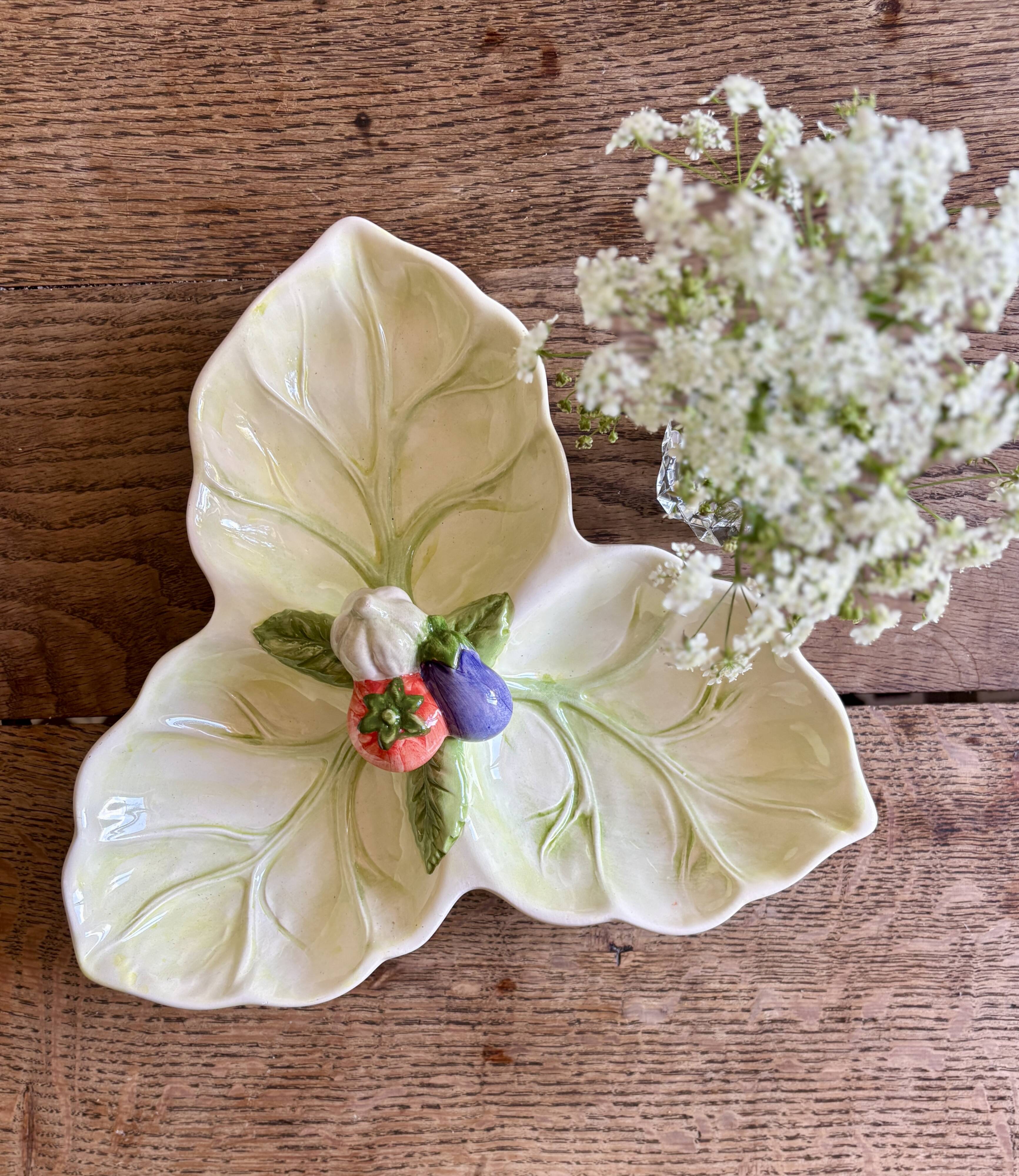 Ceramic vegetable dish