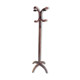 Painted wood coat rack