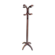 Painted wood coat rack