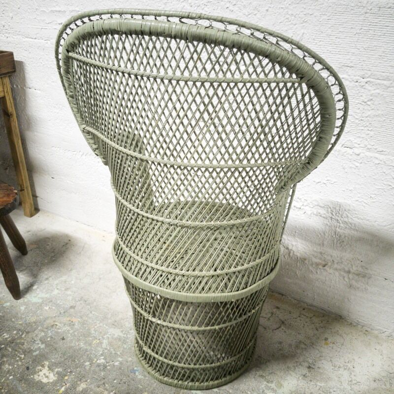 Emmanuelle armchair in buri