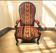 Fauteuil Louis-Philippe en bois massif