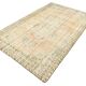 5x9 Vintage Oriental & Bordered Pattern Orange Turkish Rug, 170x274Cm