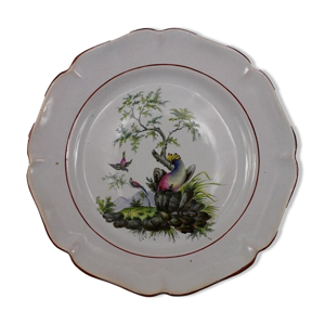 Ancienne Assiette Oiseau - emile