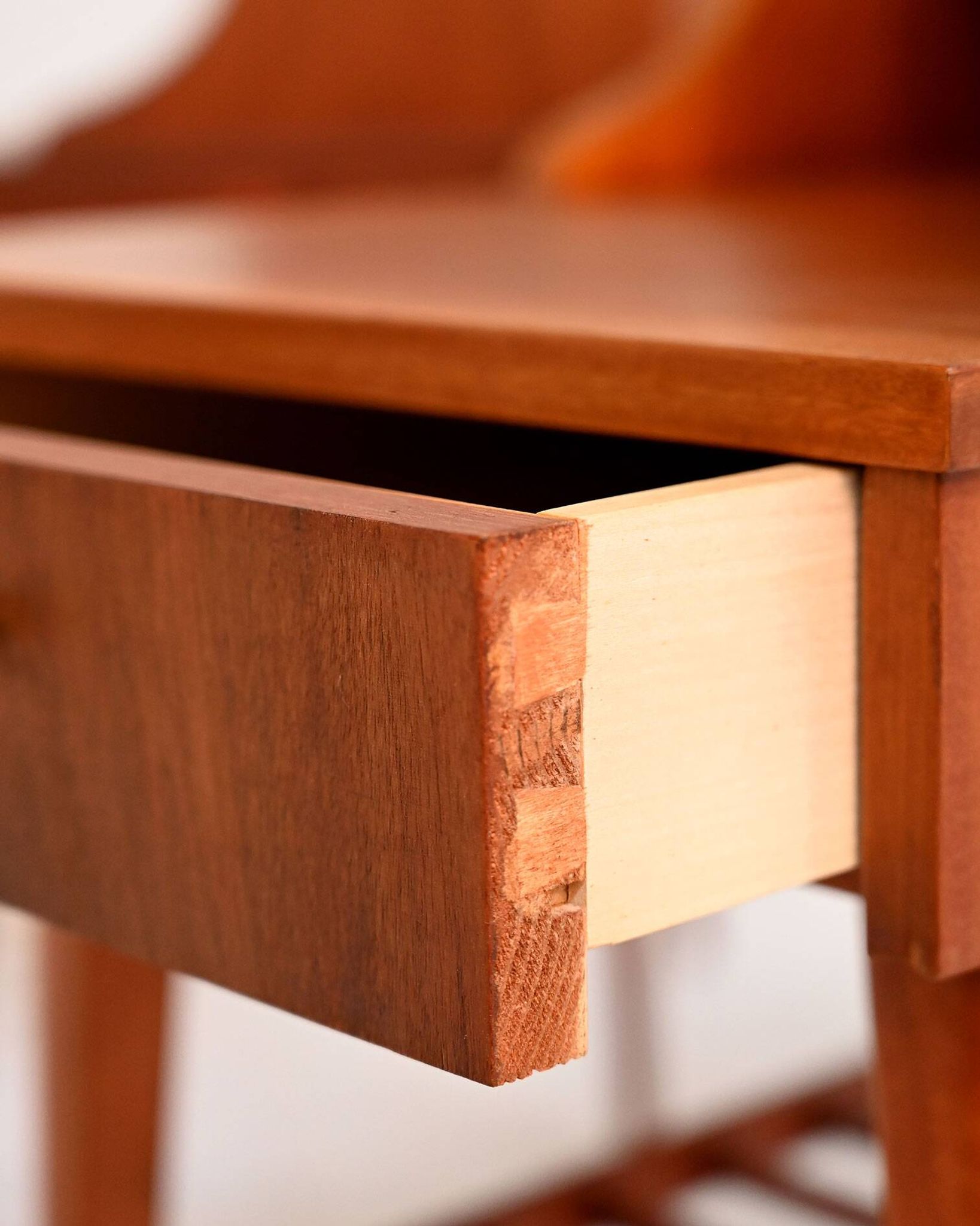 Pair of Swedish bedside tables, 1950s