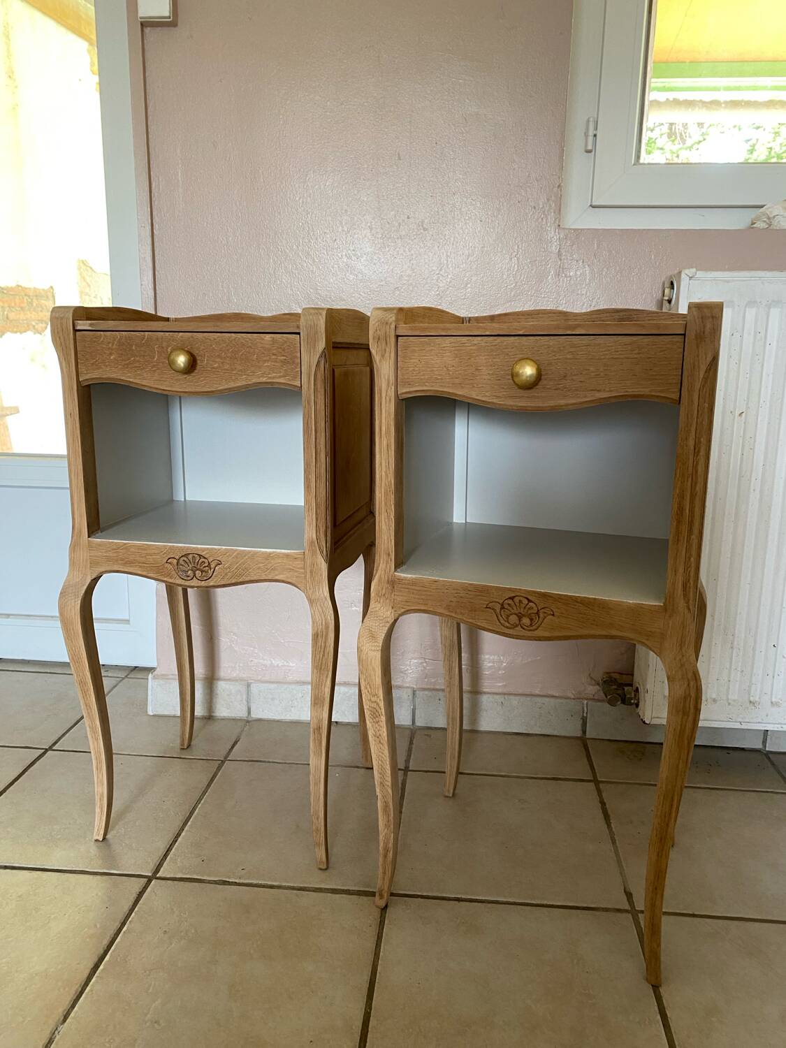 Pair of bedside tables