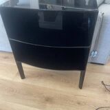 Kartell Ghost black chest of drawers