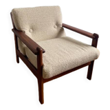 Scandinavian vintage teak armchair