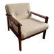 Fauteuil scandinave teck vintage