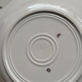 Set of 16 opaque porcelain hollow plates Badonviller