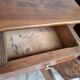 Pair of bedside commodes in walnut. Italy circa 1700s