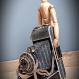 Old Pontiac bellows camera