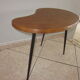 Table basse vintage forme haricot