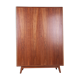 Ash & Walnut Wardrobe by Bohumil Landsman for Jitona, 1960s