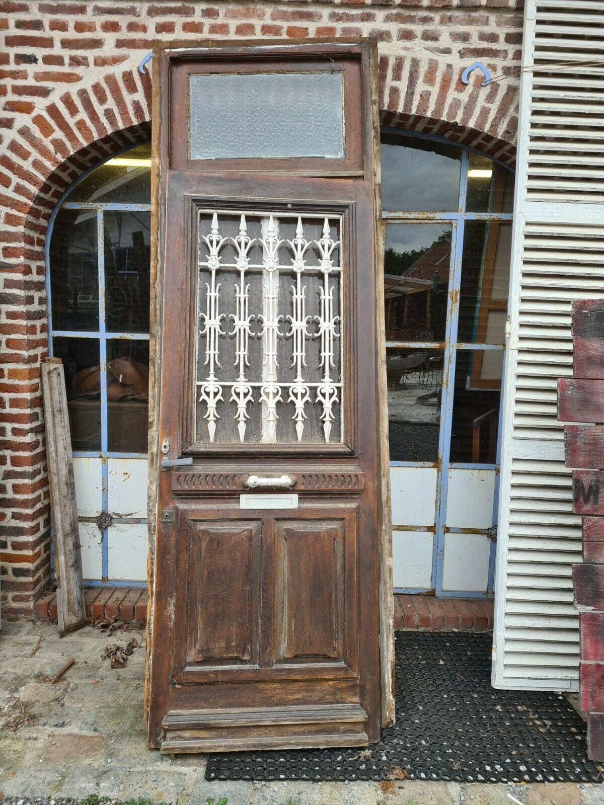 Oak front door