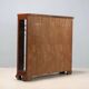 Antique Art Deco display cabinet in mahogany veneer, Italy, 20th century