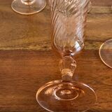 6 Rosaline champagne glasses