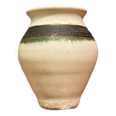 Small Raku ceramic vase signed
