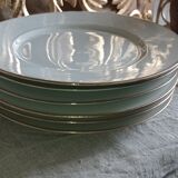Lot of six old plates