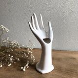 Hand baguier vase soliflore ceramic