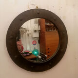 Round cast iron mirror, 1960