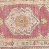 Tapis patiné orient laine fait mai 166 cm x 95 cm