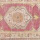 Tapis patiné orient laine fait mai 166 cm x 95 cm