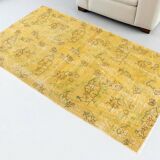 Yellow Vintage Tribal Carpet